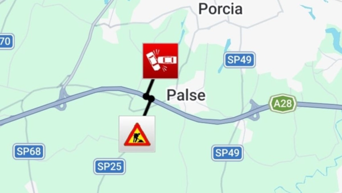 A28, traffico appesantito tra Porcia e Fontanafredda dopo uno scontro fra tre vetture - 
