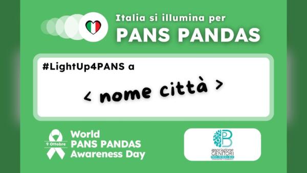 Chioggia aderisce alla giornata PANS/PANDAS: l’8 ottobre un luogo simbolo sarà acceso di verde