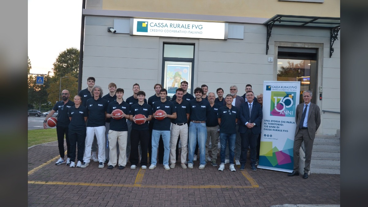 Monfalcone, nuova spinta alla Falconstar: Cassa Rurale FVG entra sulla maglia e sostiene anche i giovani - 