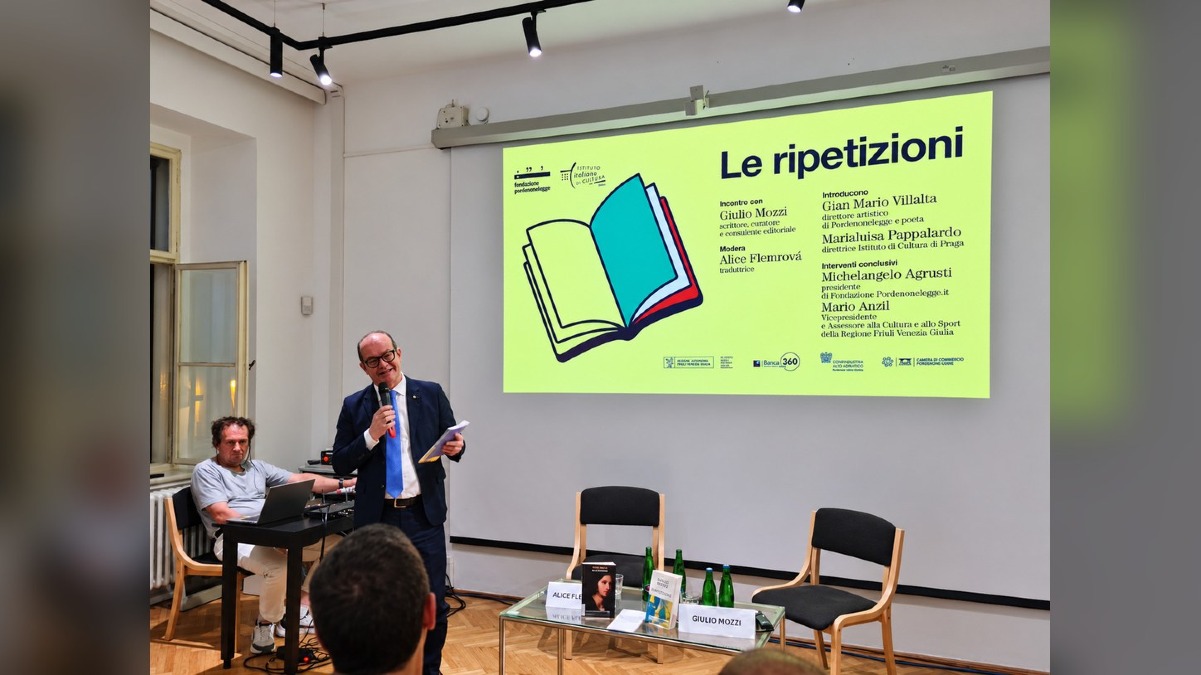 Da Pordenone a Praga, il festival del libro rafforza il ponte culturale con gli studenti cechi - 