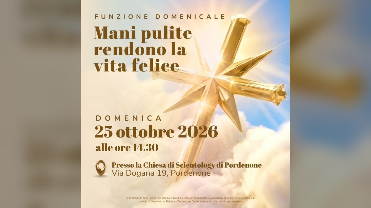 Via Dogana, incontro aperto al pubblico: domenica una lettura dai testi di L. Ron Hubbard - 