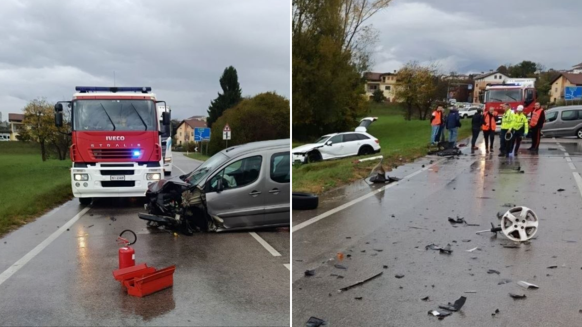 Scontro a Gus, tre auto coinvolte: un automobilista finisce in ospedale