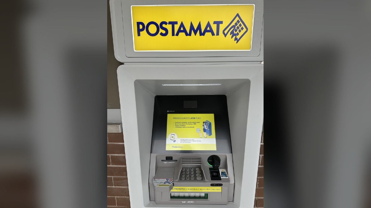 Pinzano al Tagliamento, all’ufficio postale arriva il nuovo ATM Postamat - 