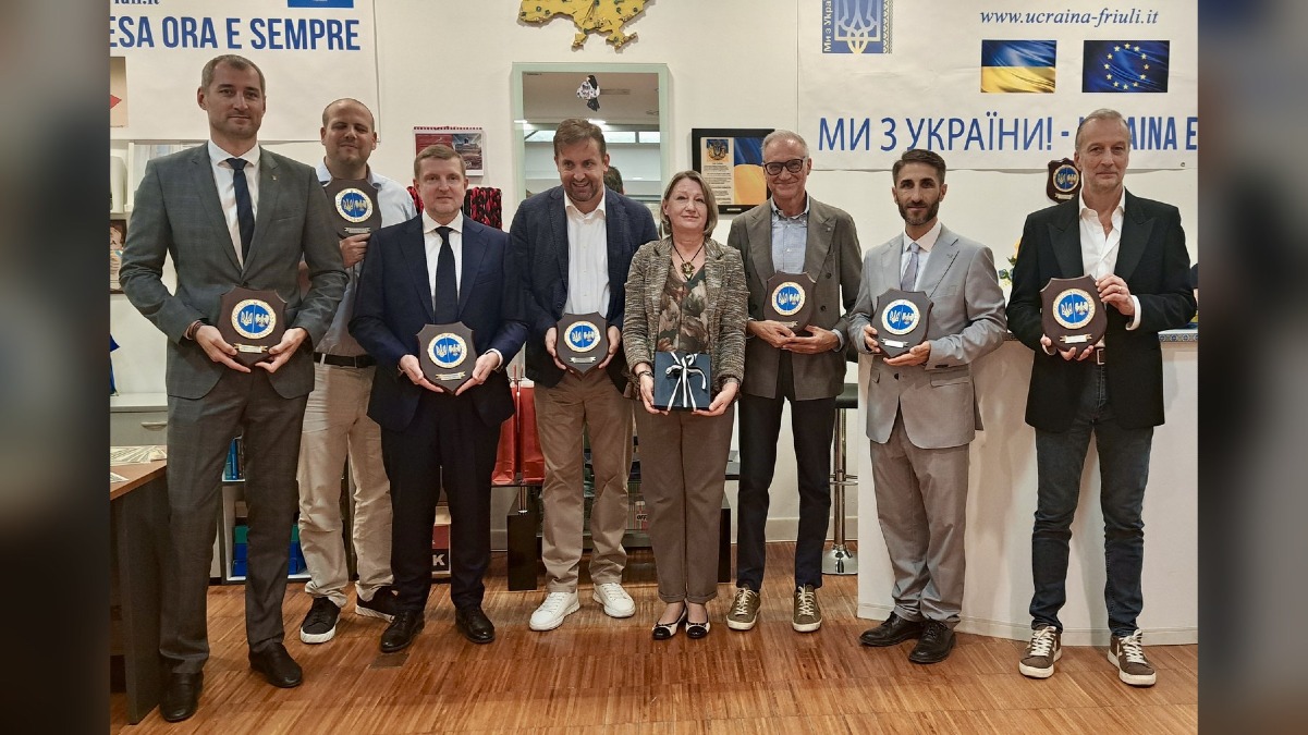 A Udine il grazie dell’ambasciatore ucraino alle famiglie che hanno accolto i profughi - 