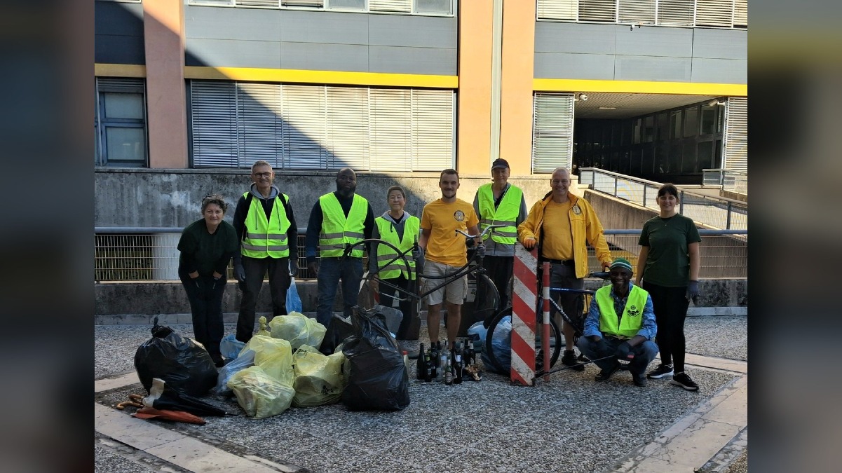 Pordenone, dal Portello a parco Querini: raccolti più di 30 chili di rifiuti - 