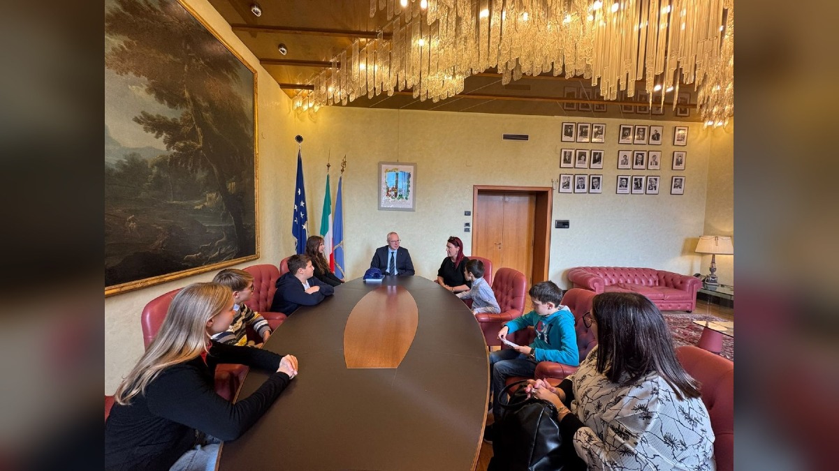 Da San Giorgio di Nogaro a Trieste, gli studenti incontrano il presidente del Consiglio regionale - 