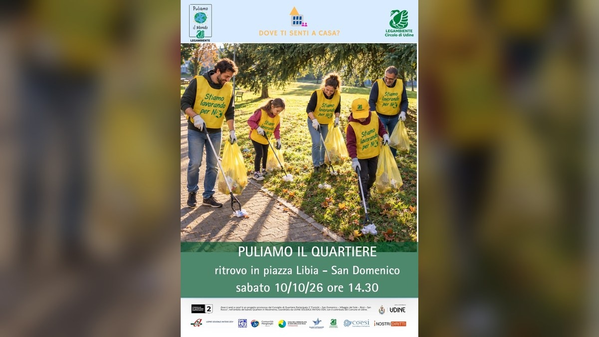 San Domenico chiama i residenti: il 10 ottobre una giornata di pulizia partecipata nel quartiere - 