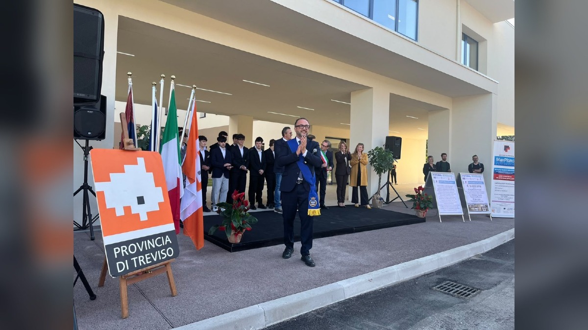 Villorba, al Max Planck entra in funzione la nuova ala scolastica: 19 classi e laboratori nel campus rinnovato - 