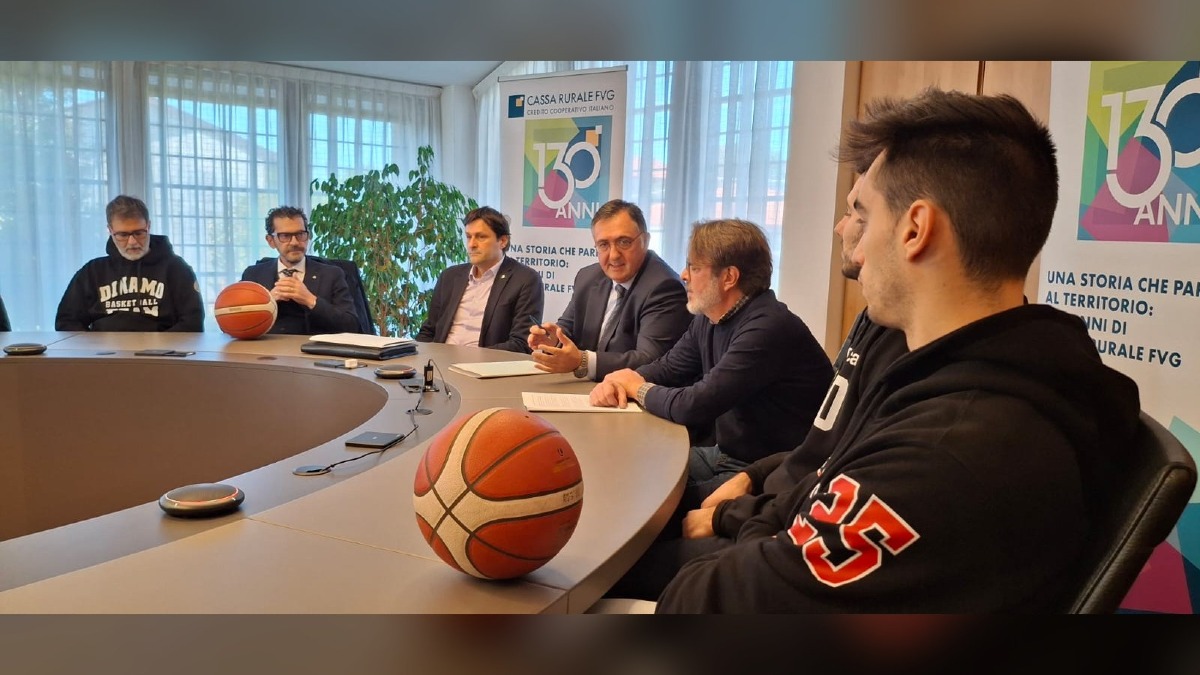 Gorizia, Cassa Rurale FVG sceglie la Dinamo: focus su palazzetti e settore giovanile - 
