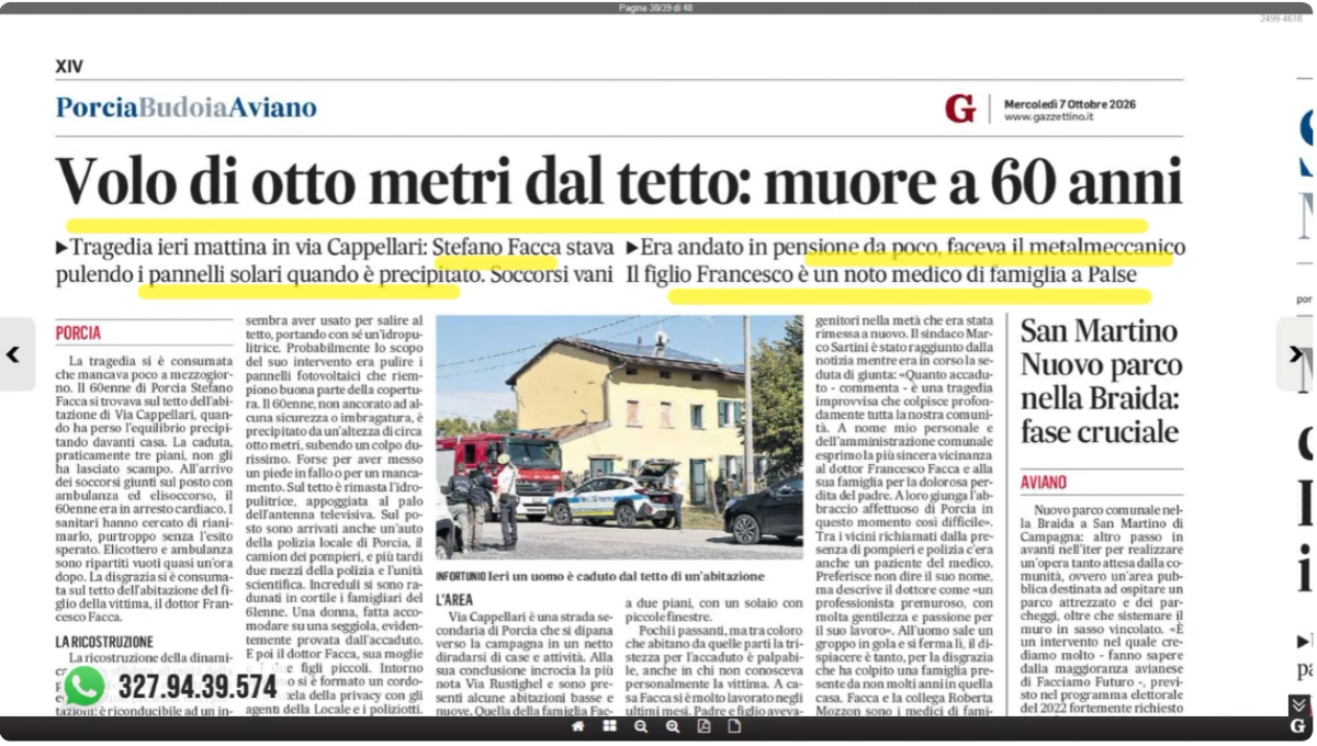 Rassegna video del 7 ottobre: i temi del mattino riletti per il pubblico del Veneto - 