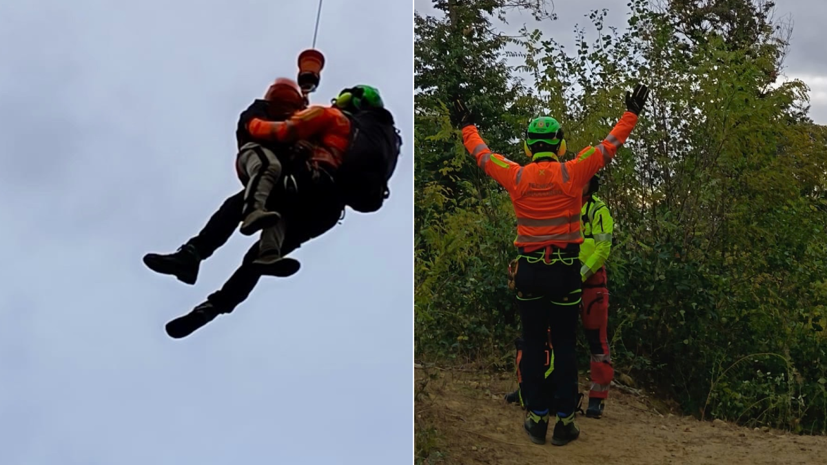 Maniago, soccorso nei boschi di Romagnoi: uomo di 50 anni portato fuori con l’elicottero - 