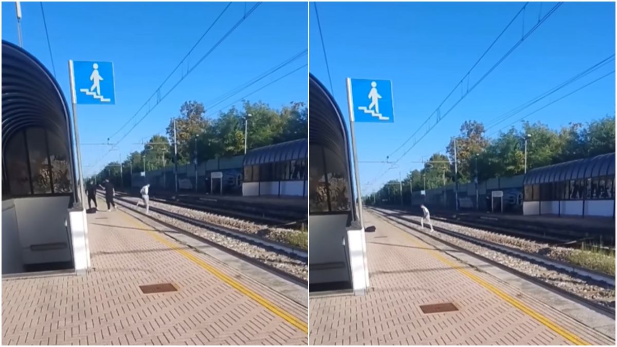 Oderzo, video dalla stazione: ragazzi passano sui binari e scatta l’allarme sicurezza - 