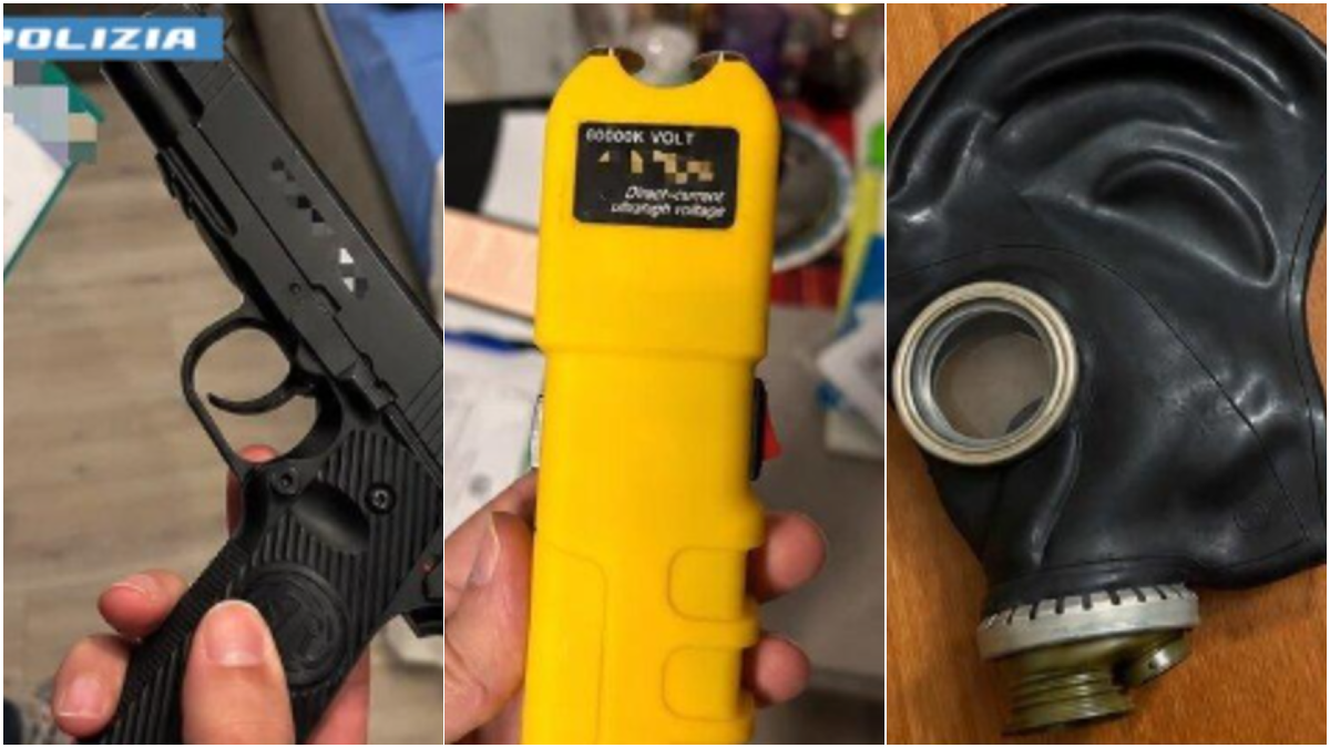 Verona, controlli della polizia dopo i disordini: sequestrati armi improprie, benzina e telefoni