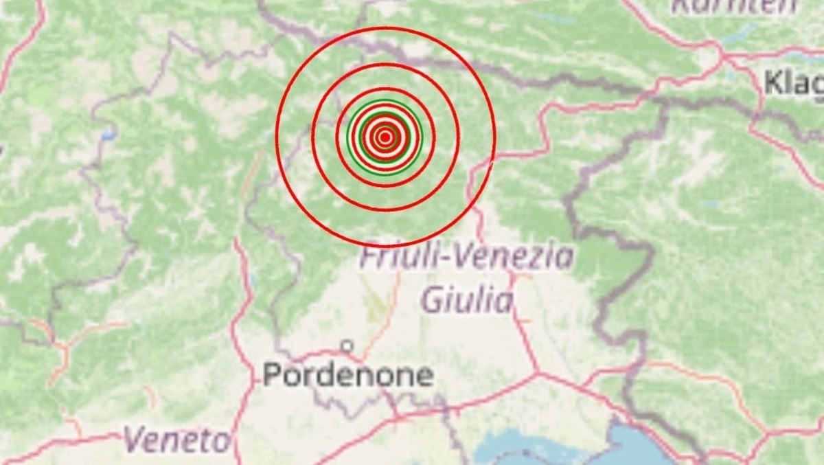 Carnia, lieve movimento sismico in serata: registrata una scossa vicino ad Ampezzo - 