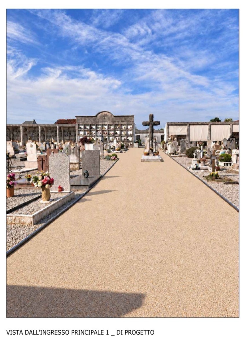Pescincanna, lavori al cimitero da 115 mila euro: nuovi vialetti pronti entro Ognissanti