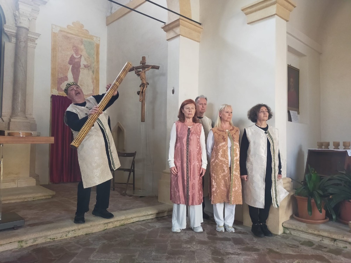 Abracalam porta Francesco e Antonio al Parco della Guizza di Padova