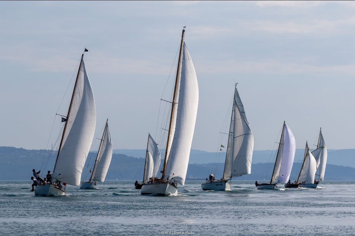 Trieste, oltre 50 vele d’epoca in mare per il 29° Raduno Città di Trieste