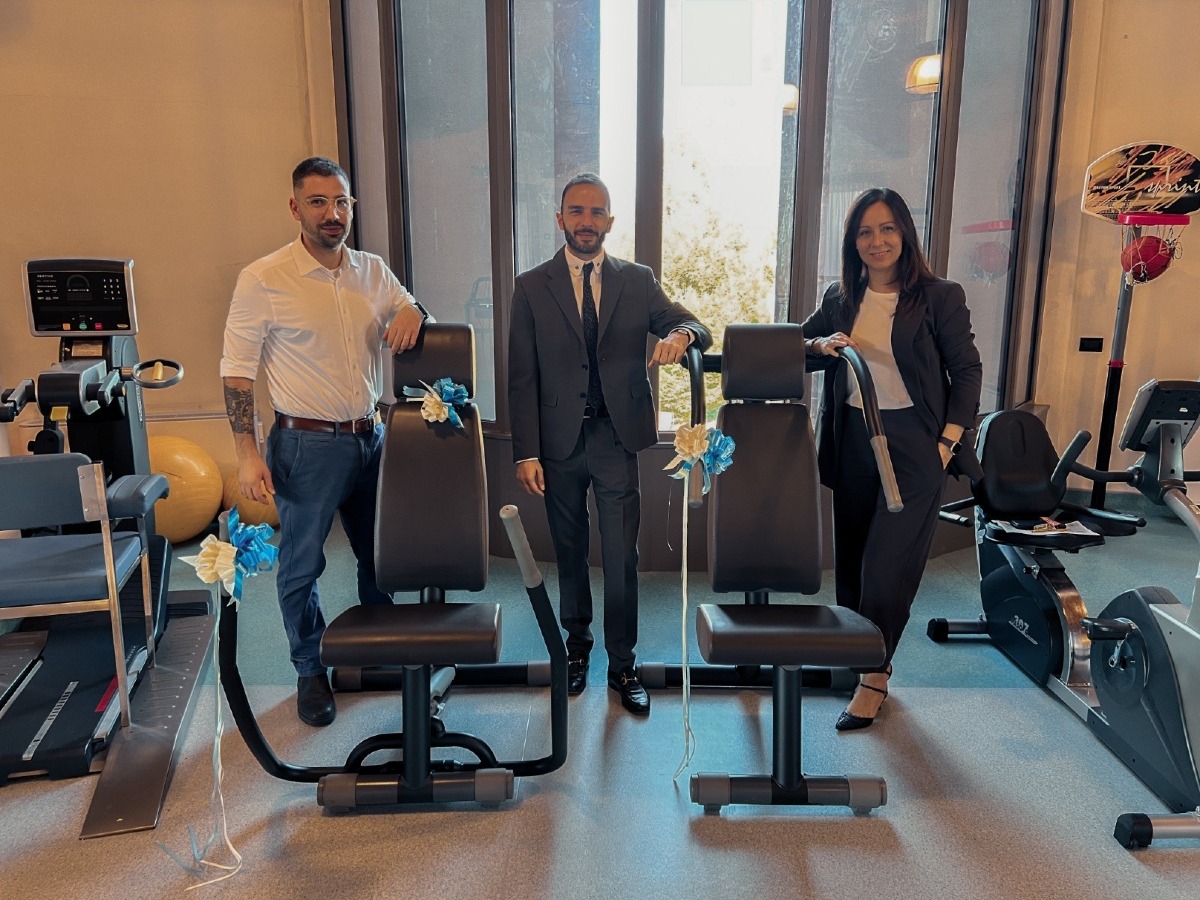 Due attrezzature Technogym donate alla Residenza S. Chiara di Padova