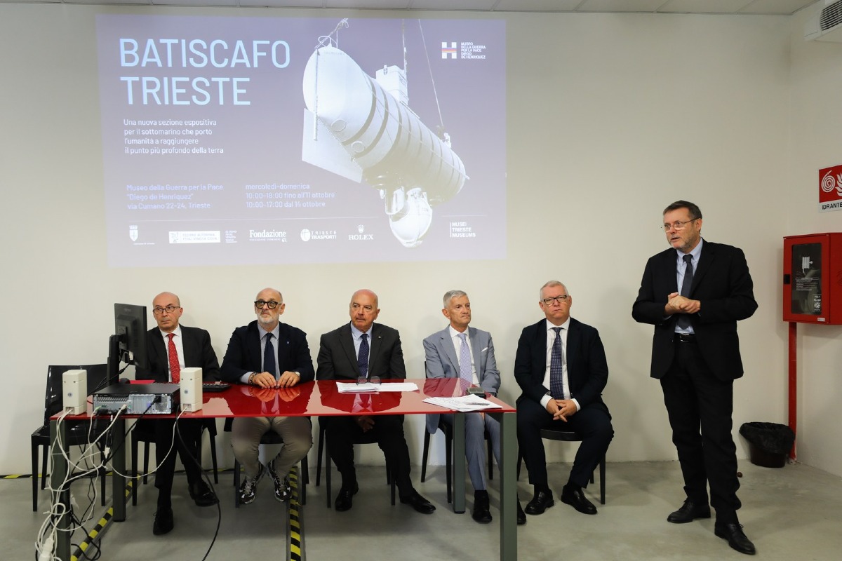 Trieste, al museo de Henriquez il nuovo allestimento permanente del Batiscafo Trieste