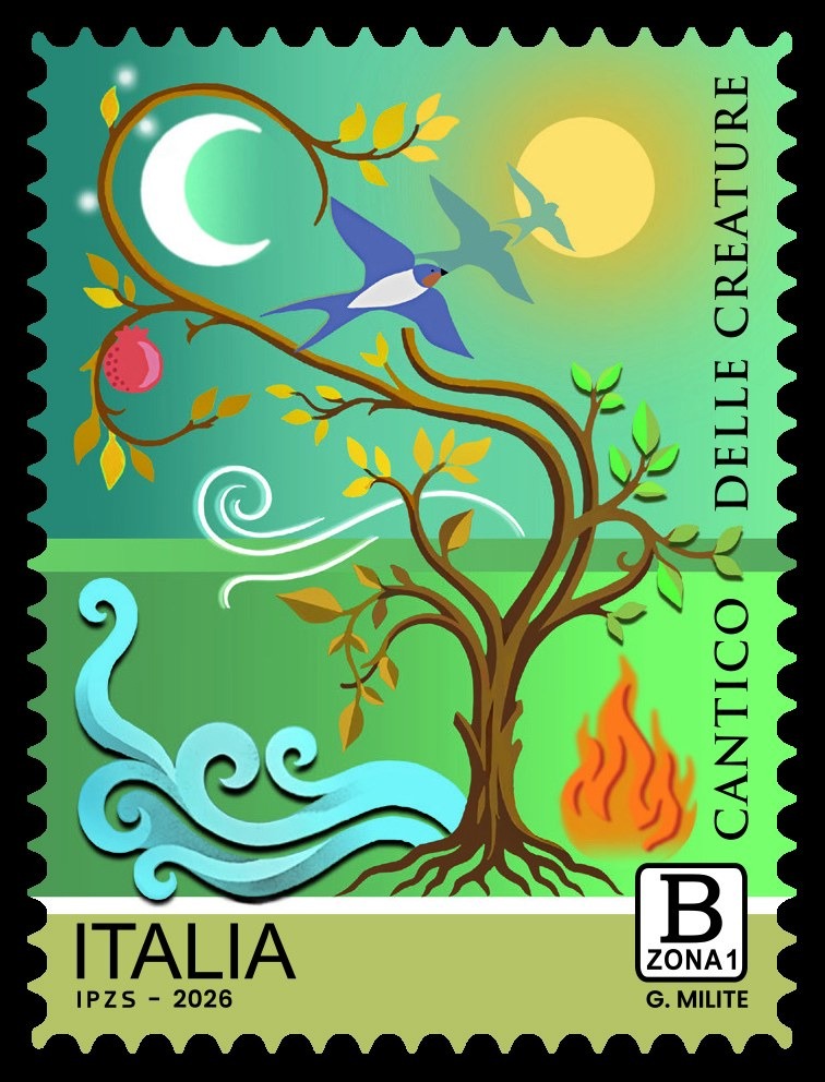 Poste Italiane, il 4 ottobre 2026 arrivano due francobolli per San Francesco d’Assisi