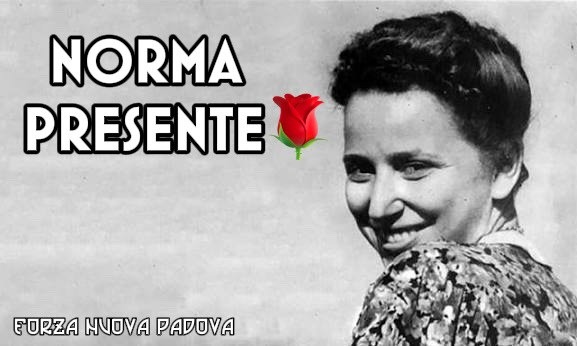 Padova, Forza Nuova ricorda Norma Cossetto a 83 anni dal delitto del 1943
