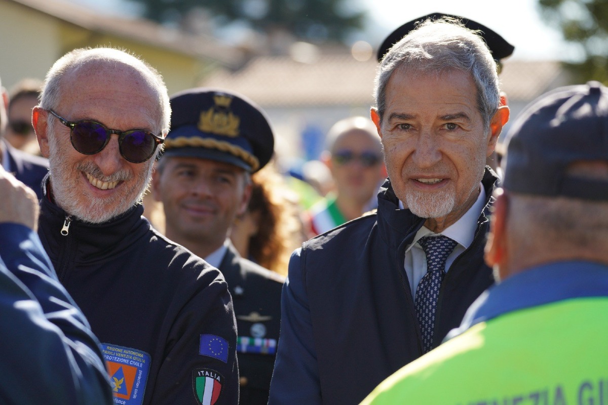 Gemona, chiuso il raduno della Protezione civile del Nord Italia nel segno del sisma del