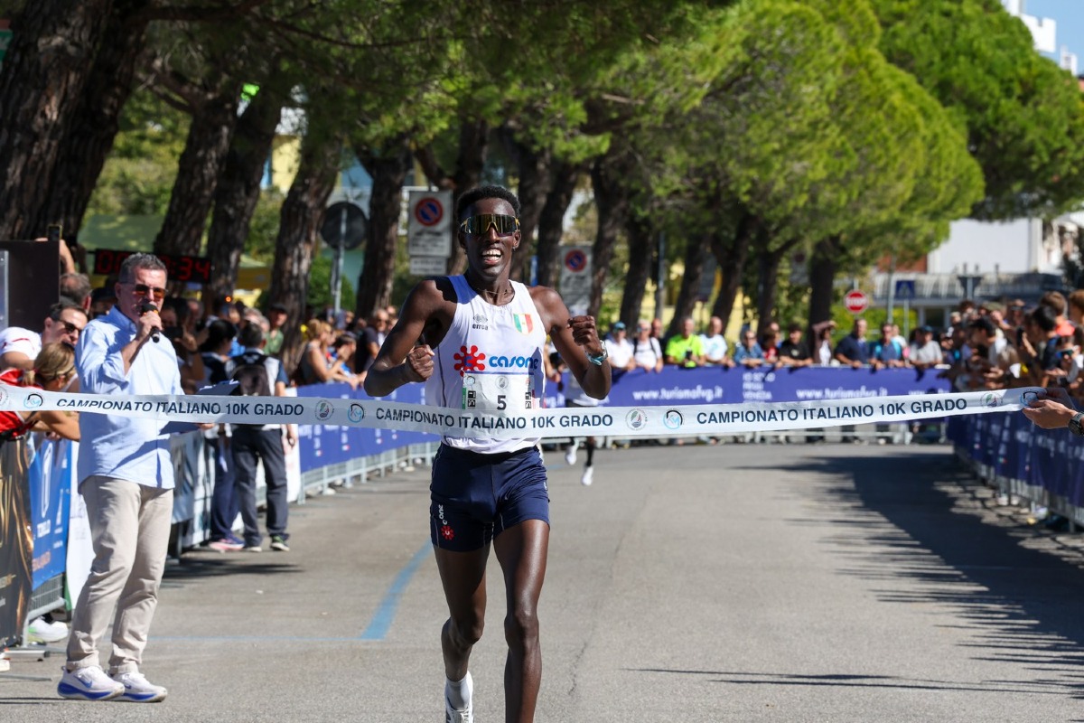 Tricolori 10 km a Grado, primi titoli assoluti per Maggi e Nimbona