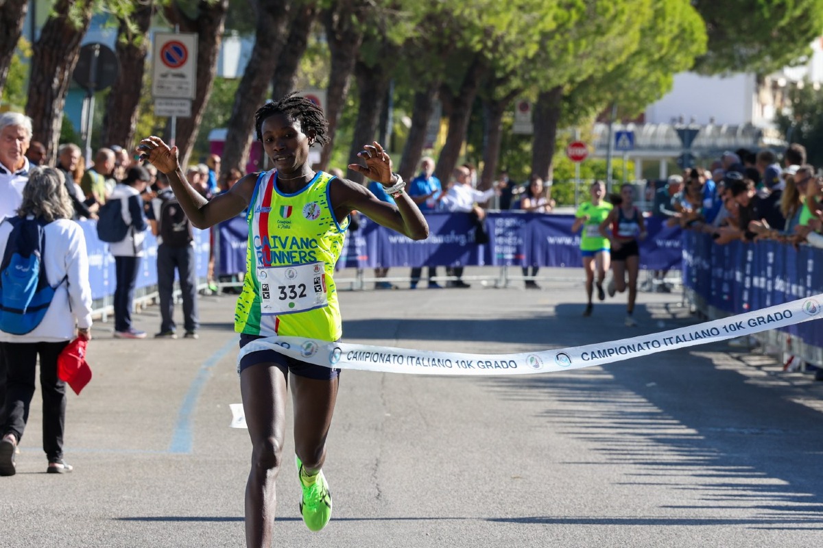 Tricolori 10 km a Grado, primi titoli assoluti per Maggi e Nimbona