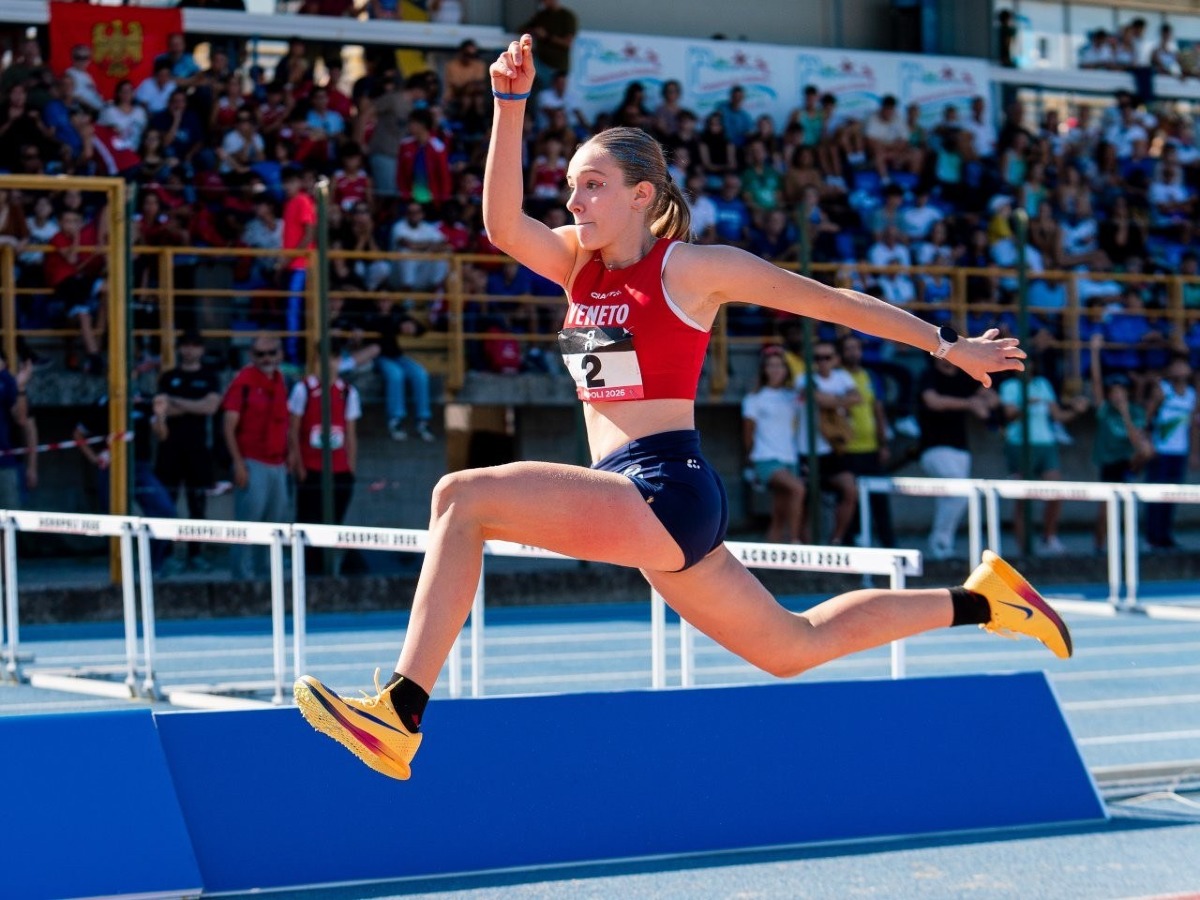 Atletica, Veneto campione d’Italia cadetti ad Agropoli: 537 punti e 10 medaglie