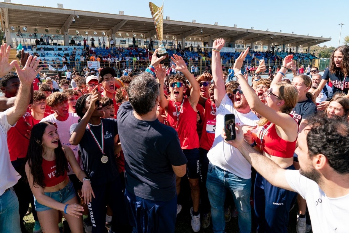 Atletica, Veneto campione d’Italia cadetti ad Agropoli: 537 punti e 10 medaglie