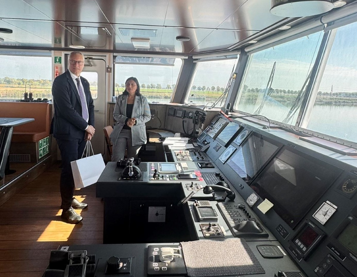 Porto Nogaro dà il nome a una nave mercantile: primo approdo della CL Nogaro a San Giorgio
