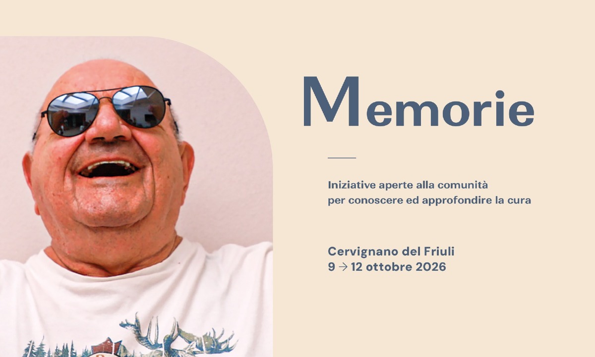 Cervignano, dal 9 al 12 ottobre quattro giorni su demenze e invecchiamento con “Memorie”