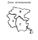 Le zone allertamento