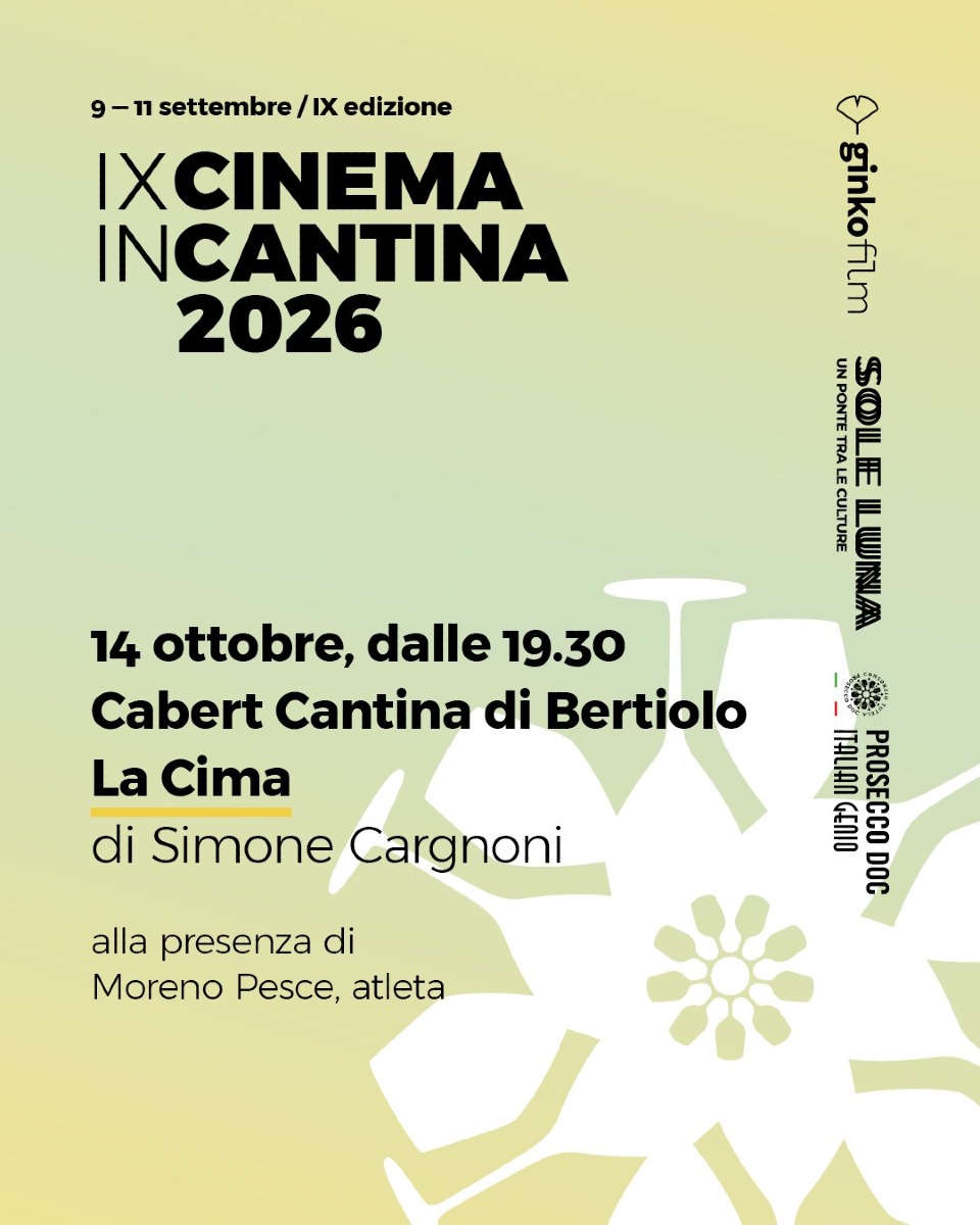 Bertiolo, Cinema in Cantina il 14 ottobre alla Cabert con il film La Cima