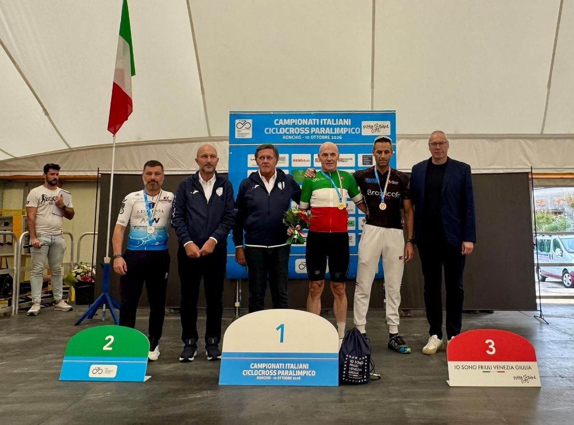 Ronchis premia il ciclocross paralimpico: ai Tricolori in gara le categorie C e B