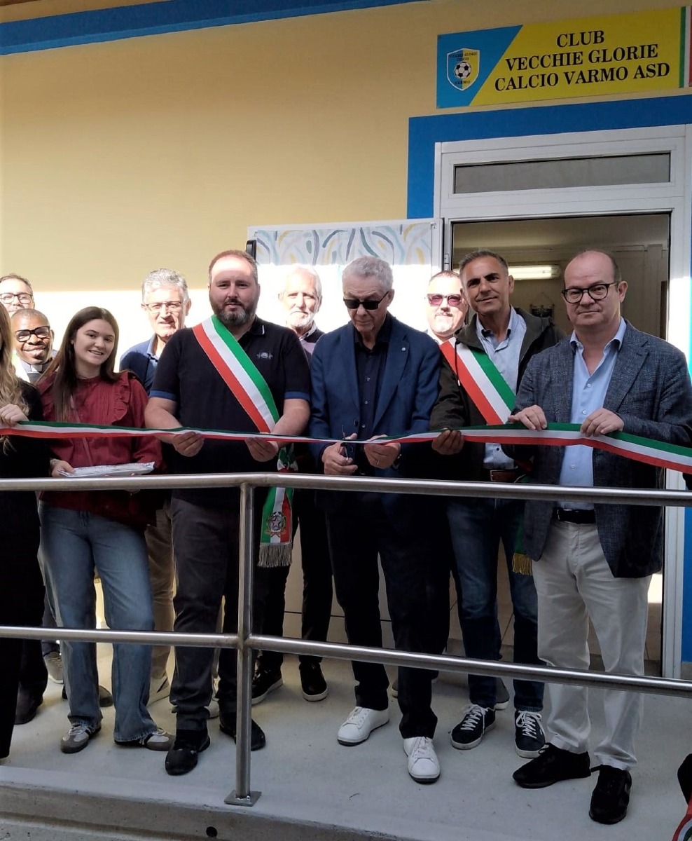 Nuova sede per le Vecchie Glorie di Varmo: quasi 50 anni di attività tra calcio e vita di