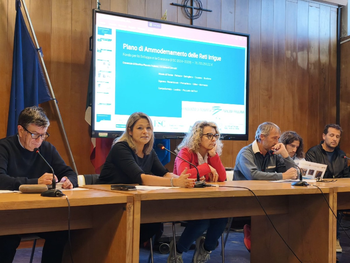 Medio Friuli, 80 milioni per rifare la rete irrigua: da novembre partono 7 opere
