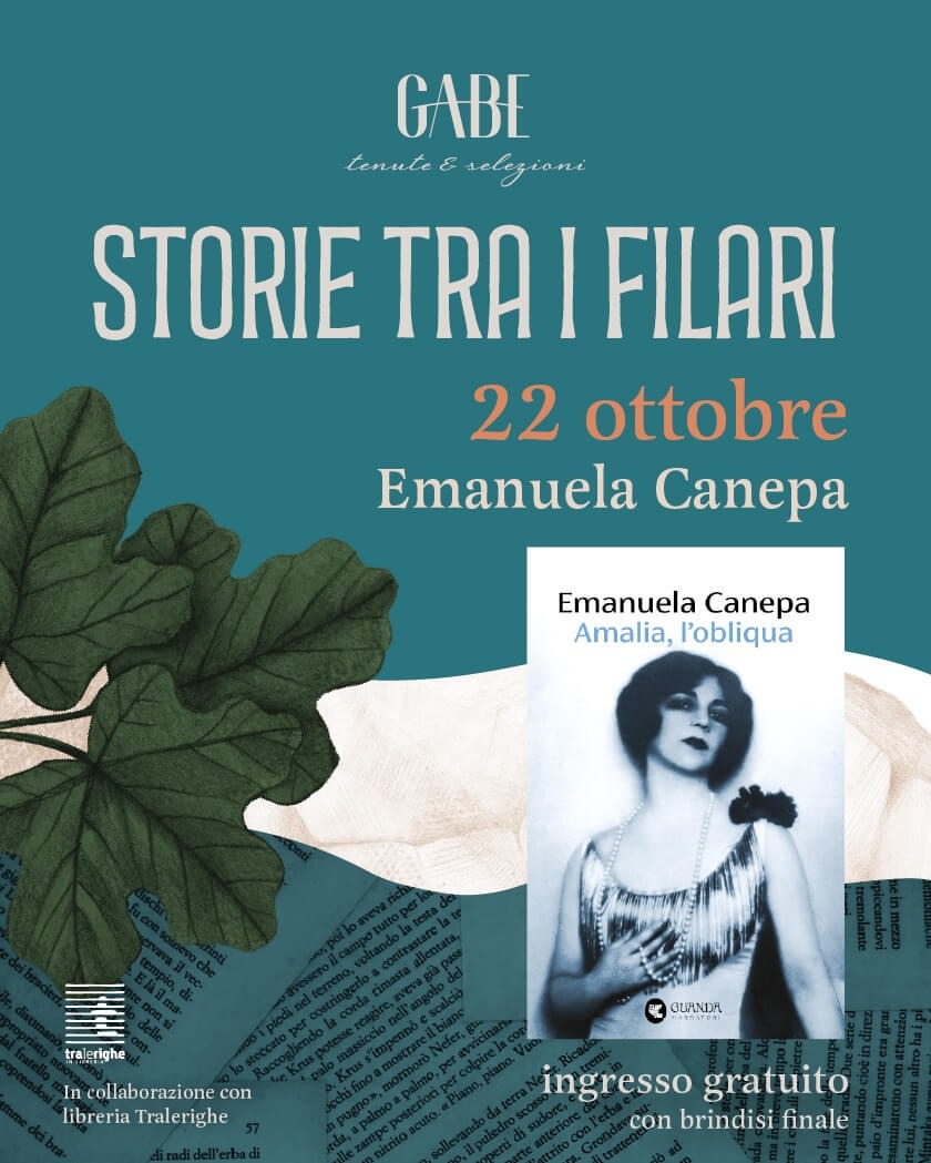 San Pietro di Feletto, Emanuela Canepa ospite di Storie tra i Filari il 22 ottobre