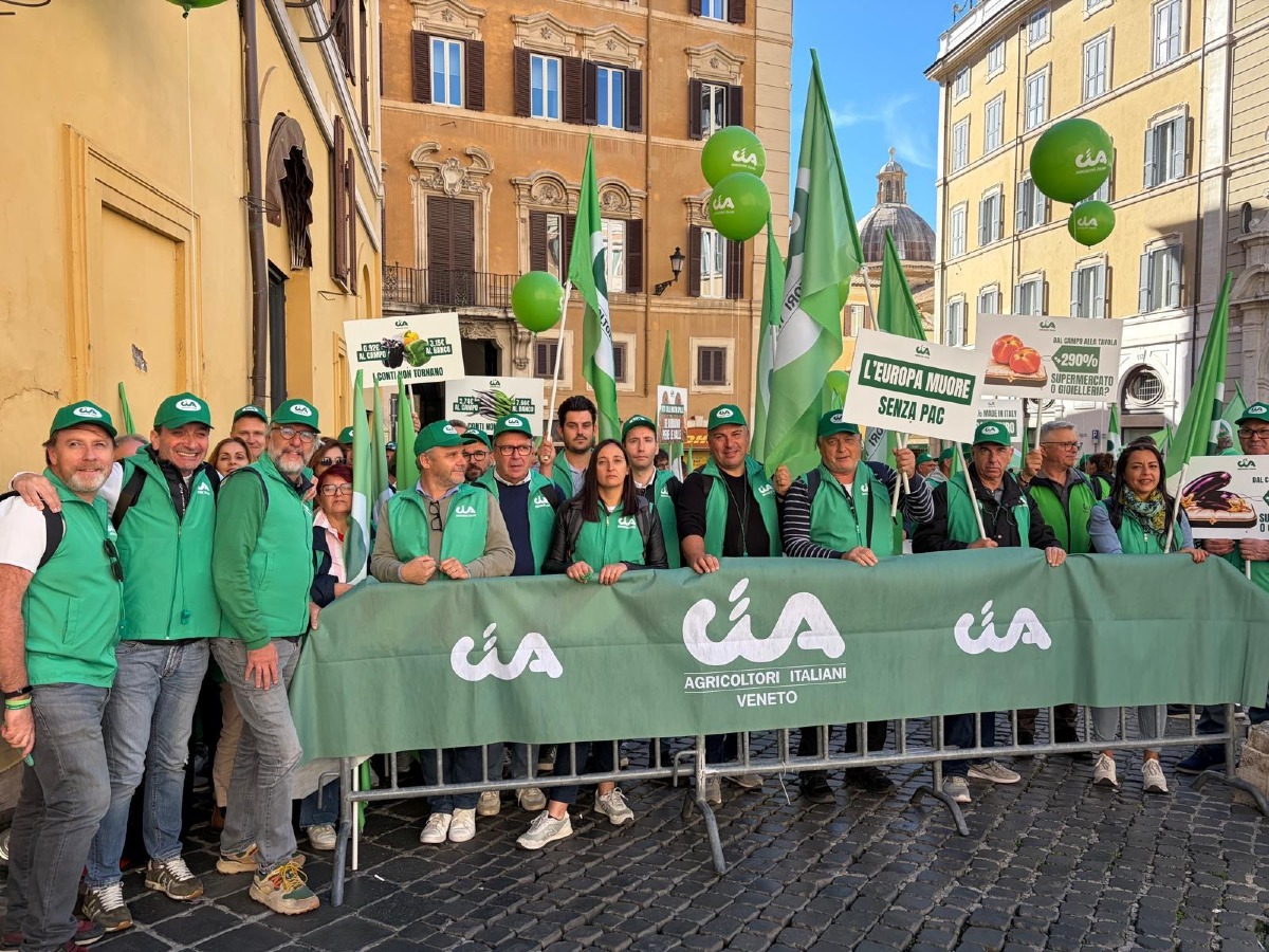 Cia Venezia in presidio a Montecitorio: per l’agricoltura alleanza con i cittadini