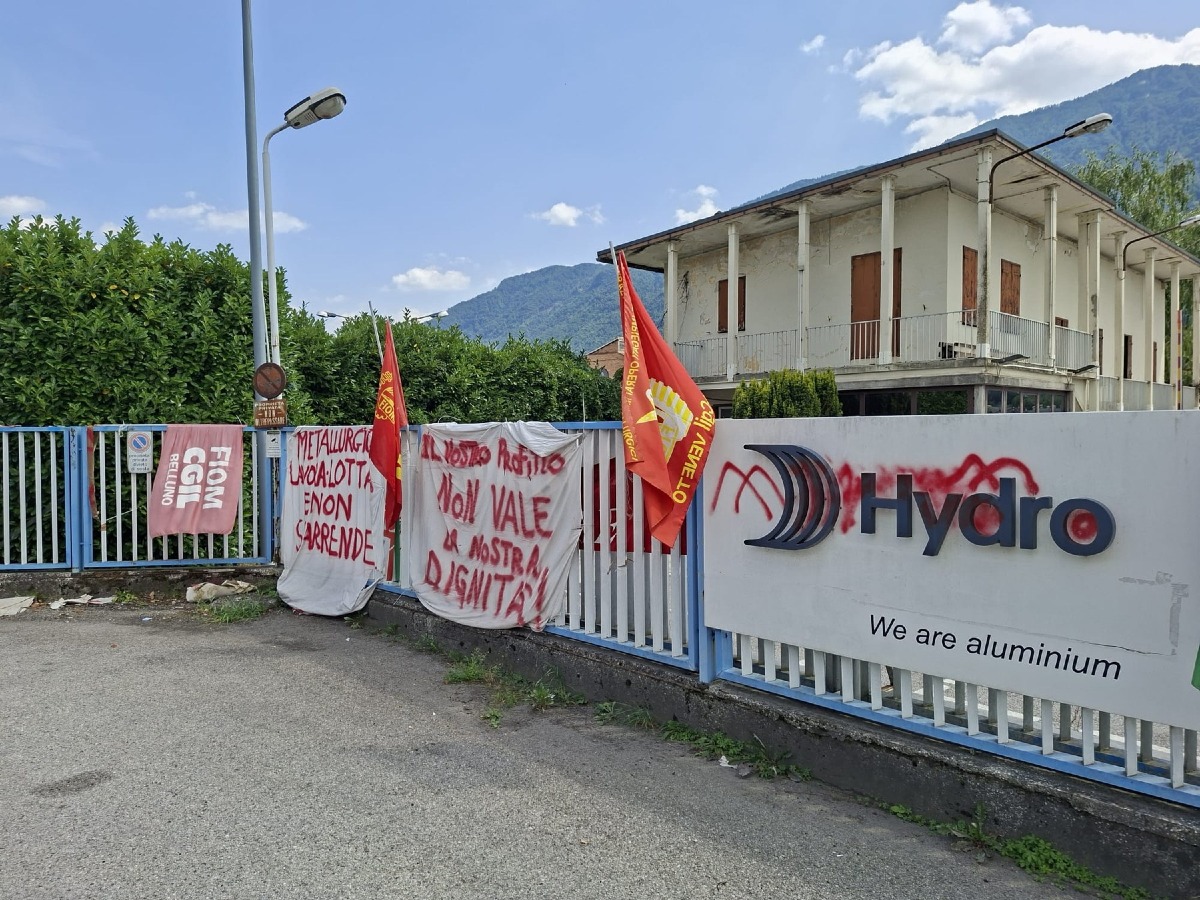 Hydro Feltre, Fiom: salvati 36 posti ma la vertenza non è chiusa