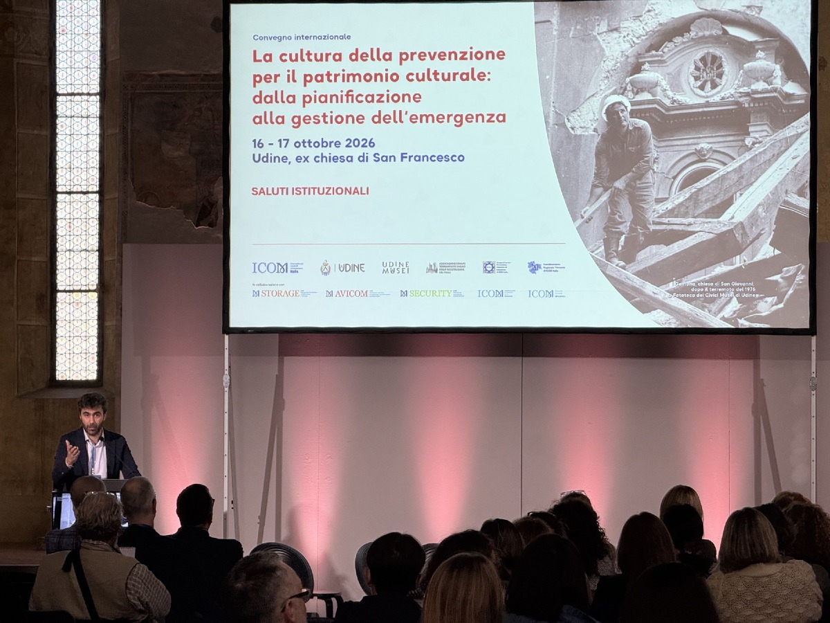 A Udine il convegno ICOM sulla protezione del patrimonio culturale
