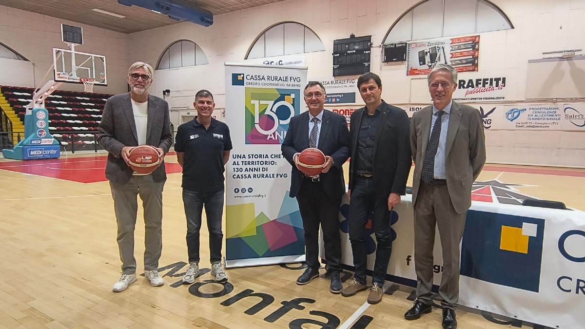 Cassa Rurale FVG rafforza il sostegno a Falconstar Basket