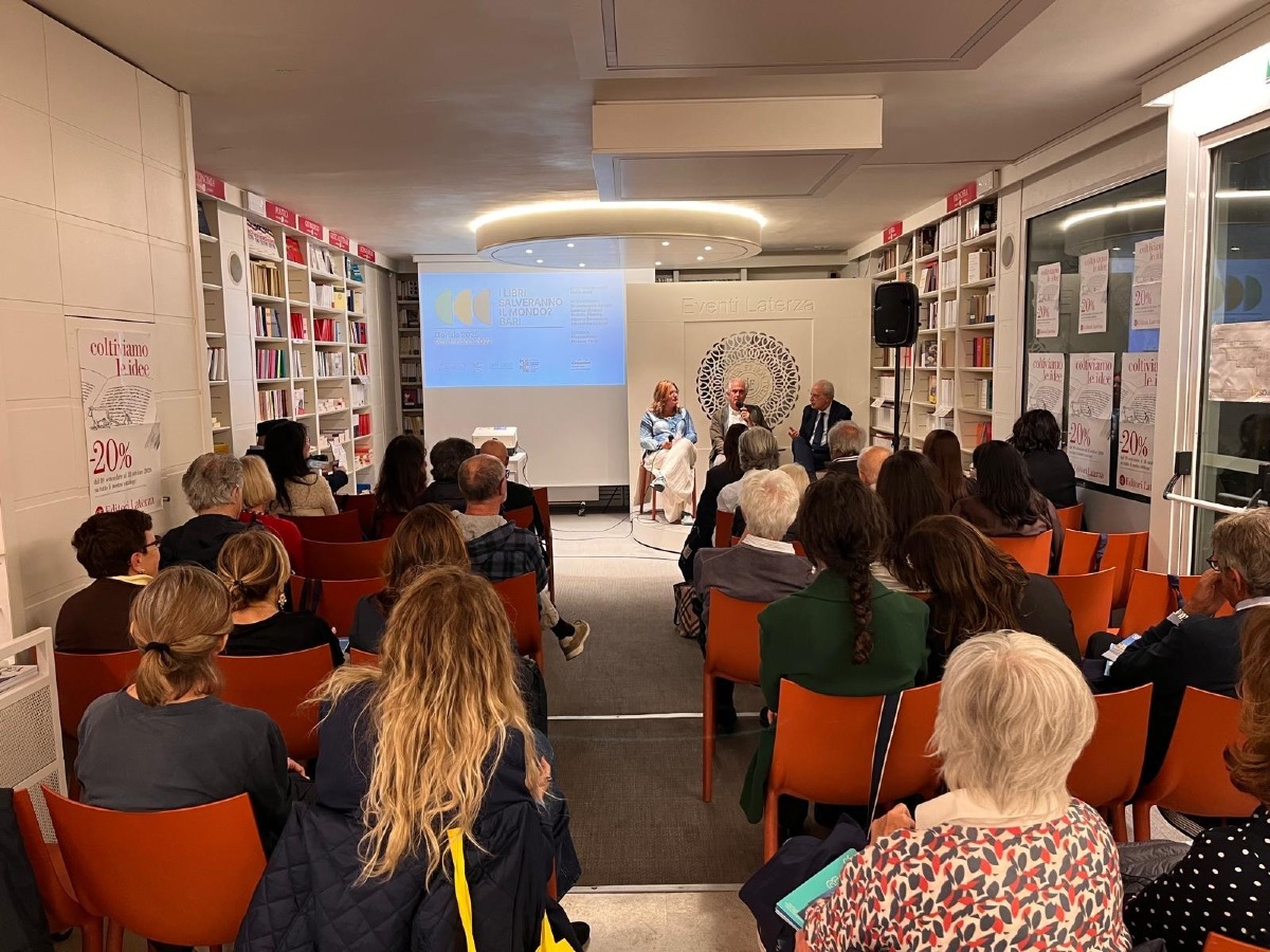 Bari e Pordenone, libri e cultura nel gemellaggio alla Libreria Laterza