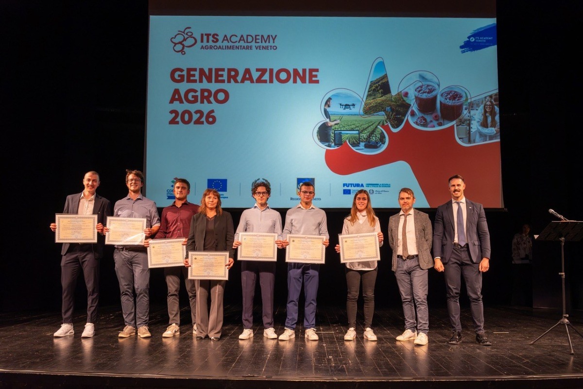 ITS Agroalimentare Veneto consegna a Vicenza 212 diplomi a nuovi tecnici specializzati