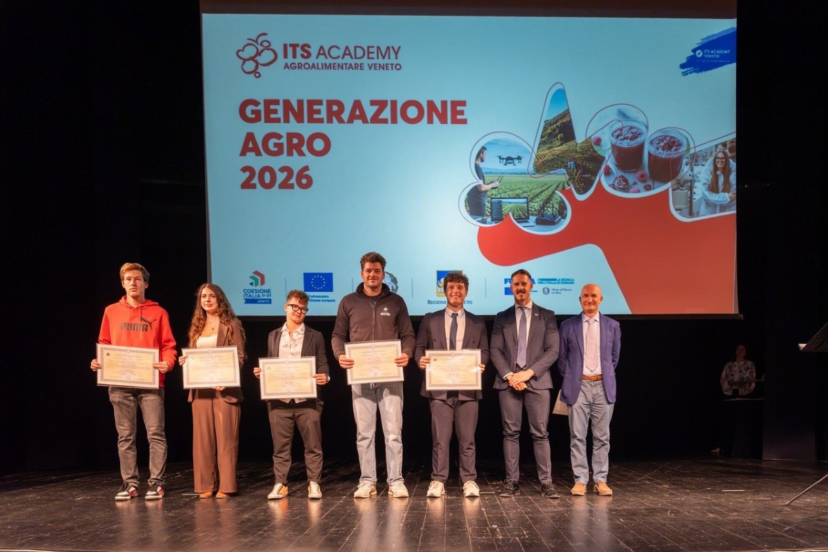 ITS Agroalimentare Veneto consegna a Vicenza 212 diplomi a nuovi tecnici specializzati