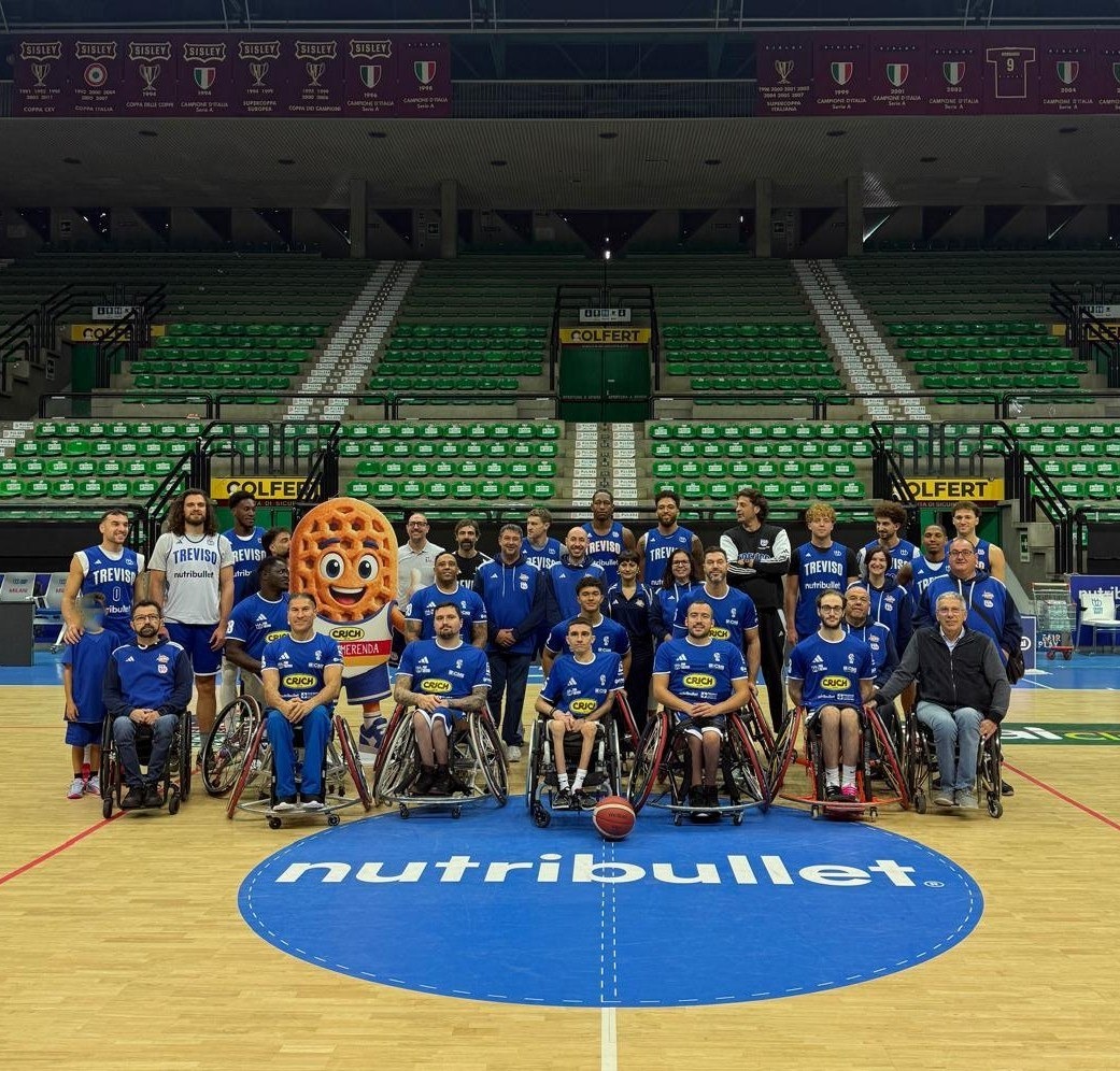 Basket in carrozzina, la PDM Treviso si presenta al Palaverde per la Serie A