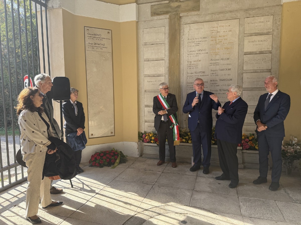 Udine iscrive Diego Di Natale nel Famedio dei benemeriti