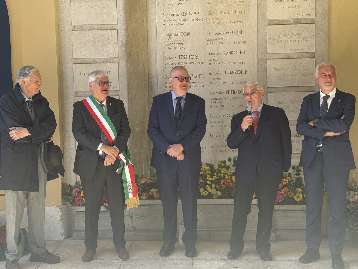 Udine iscrive Diego Di Natale nel Famedio dei benemeriti
