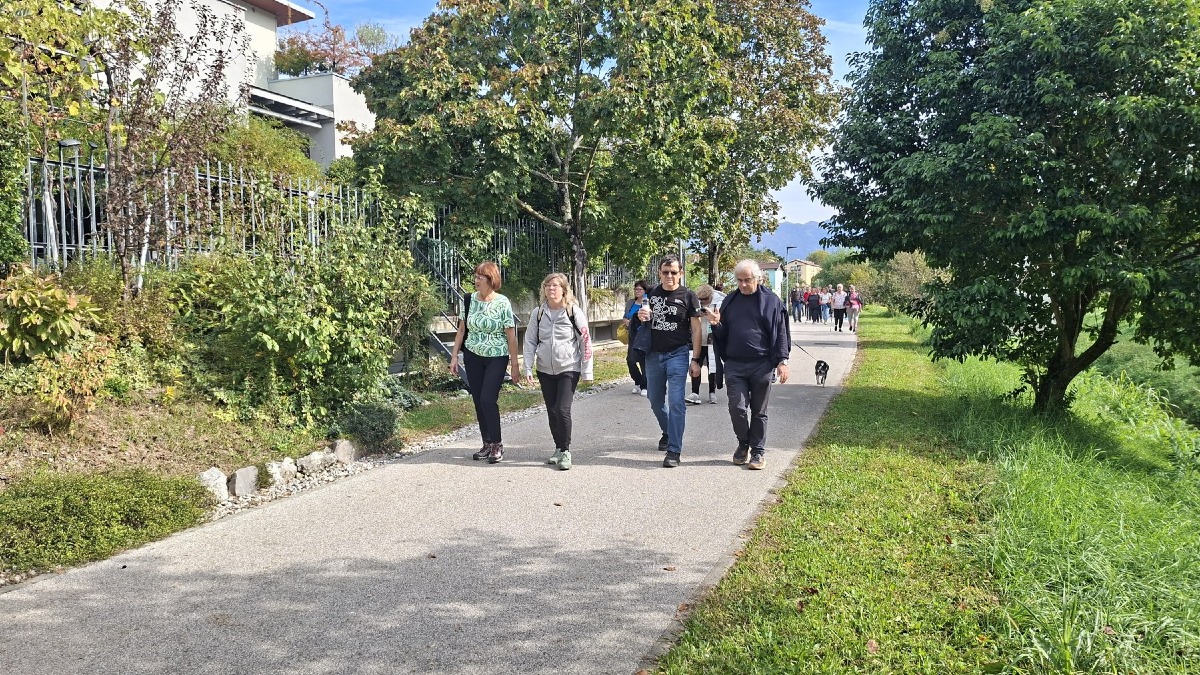 Cammino Goriziano, in cinquanta tra Gorizia e Nova Gorica per testare l’accessibilità
