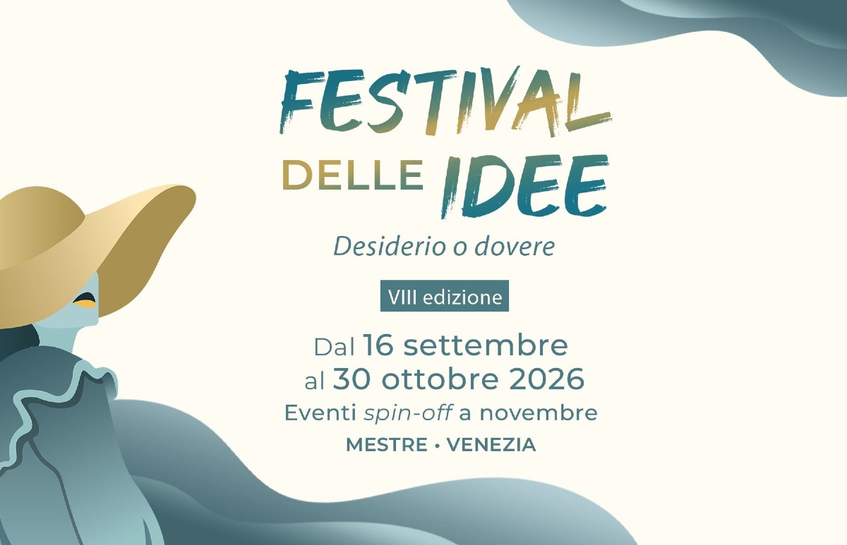 Locandina: Festival delle Idee, il 23 ottobre Jago ospite a Ca’ Pesaro a Venezia